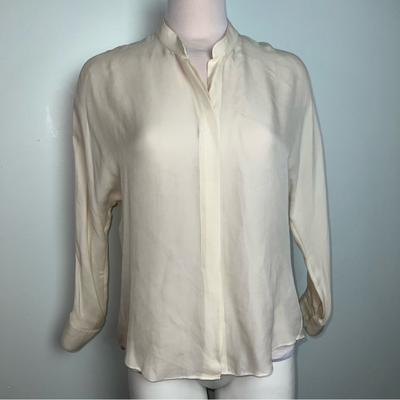 Vince Cream Women's Blouse